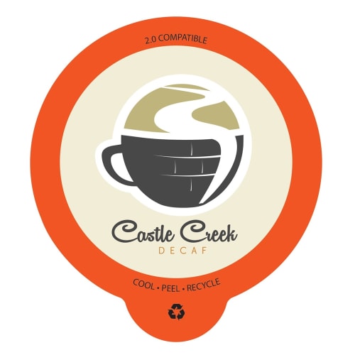 Castle Creek Single-Serve Capsule Coffee, Decaf